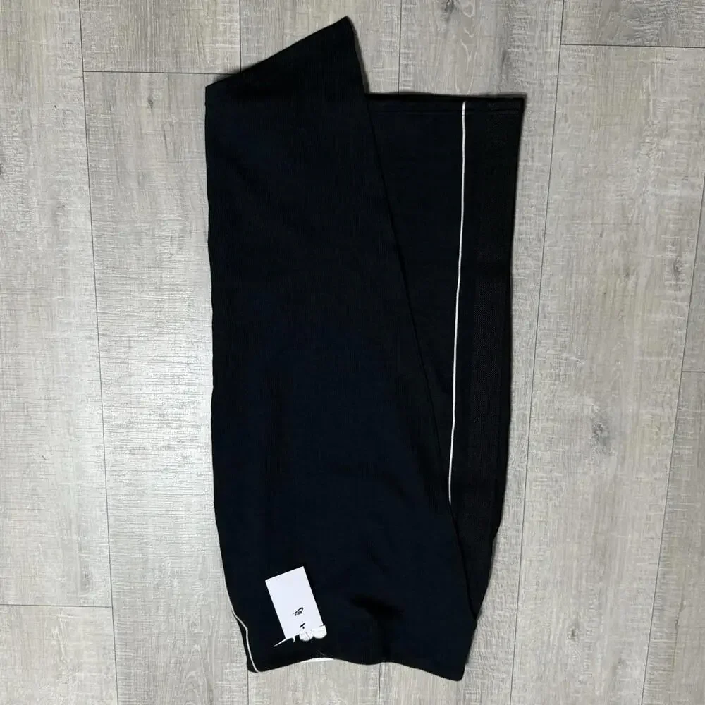 Nike Naomi Osaka High Waisted Ribbed Maxi Skirt Black IF2443 010 Women’s XS - Picture 6 of 13